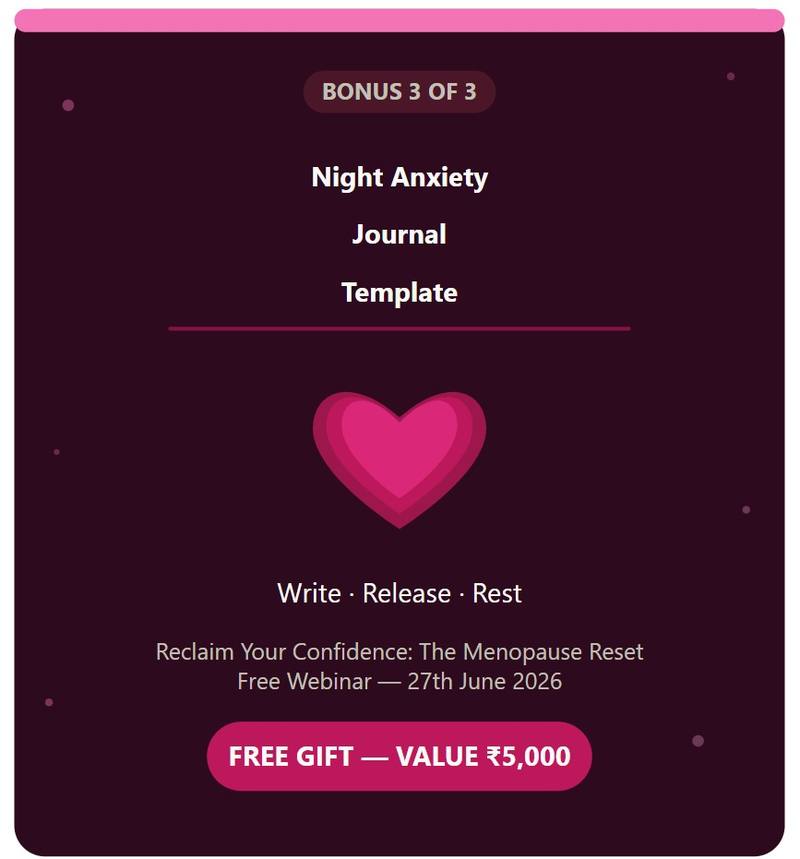 Night Anxiety Journal